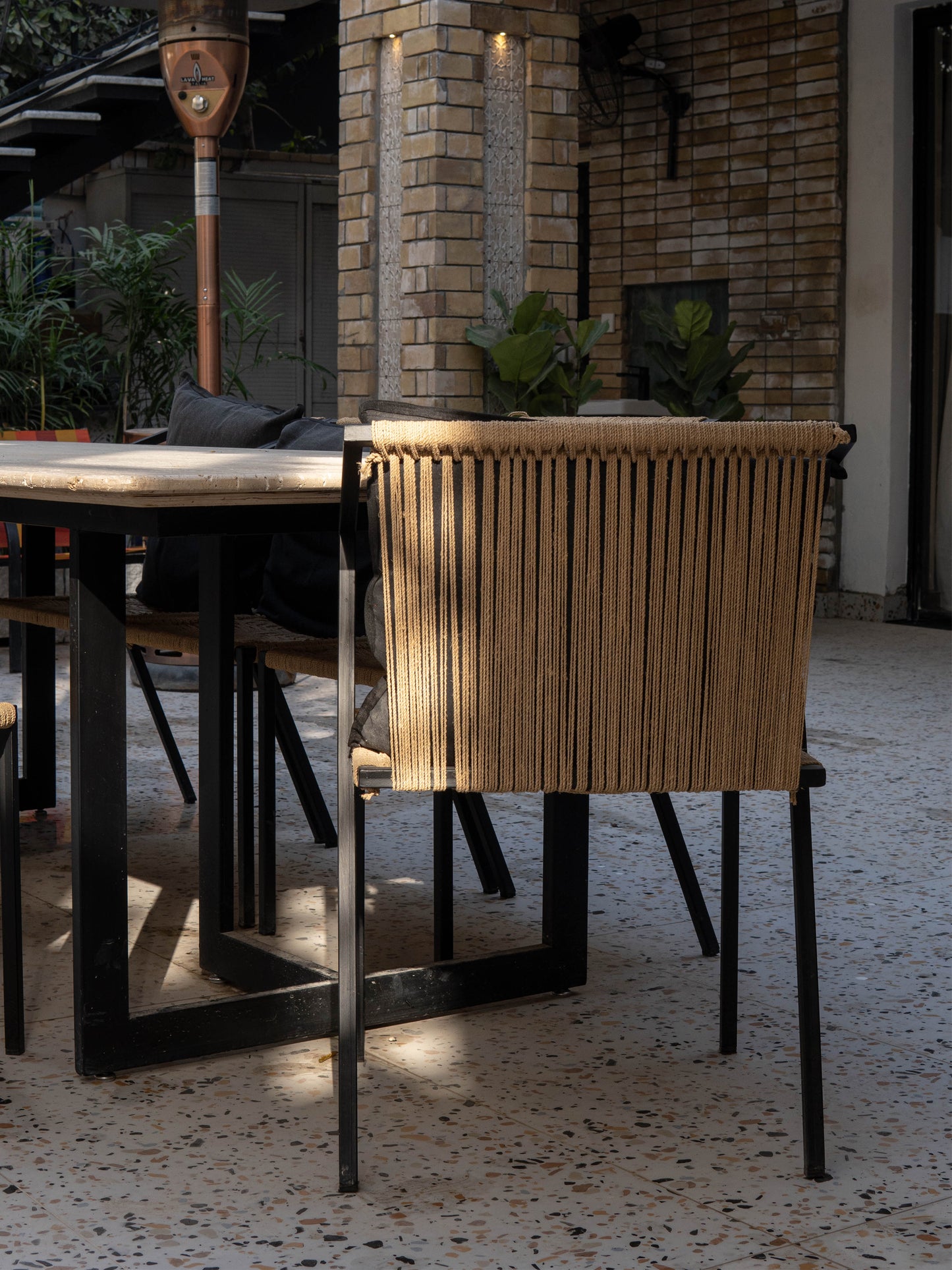 Kaf Outdoor Dining Table Set