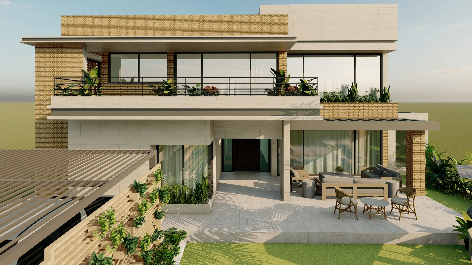 Quadko architecture, exterior of a private residence