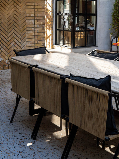 Kaf Outdoor Dining Table Set